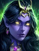 Mavara the Web Diviner — champion Légendaire — affinité Magie — faction Elfes Noirs — Raid: Shadow Legends