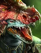 Kosk of Two Skins — champion Légendaire — affinité Force — faction Hommes Lézards — Raid: Shadow Legends