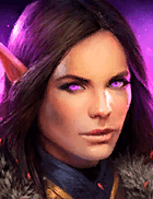 Zavia — champion Légendaire — affinité Force — faction Elfes Noirs — Raid: Shadow Legends