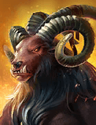 Satyr — champion Peu commun — affinité Esprit — faction Marcheurs de Peau — Raid: Shadow Legends
