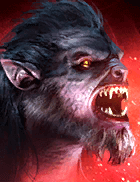 Weregren Suncursed — champion Épique — affinité Vide — faction Marcheurs de Peau — Raid: Shadow Legends